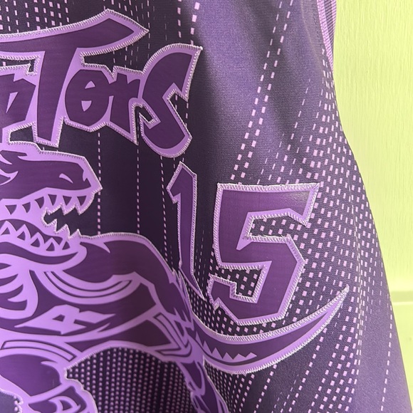 Mitchell & Ness - NBA Monocrhrome Swingman Jersey Raptors 1998 Vince Carter 2XL - Picture 5 of 11